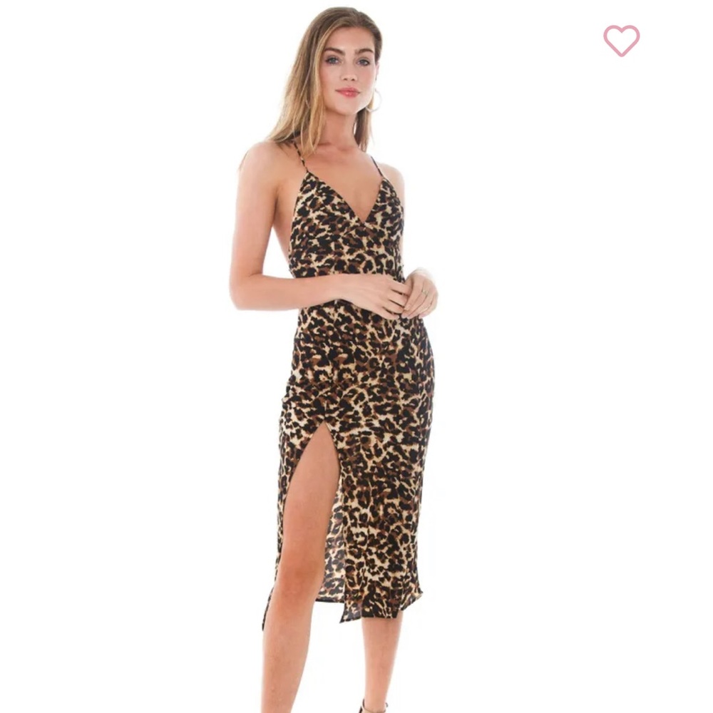 RESA harper slip dress NWT